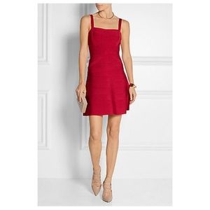 Authentic Herve Leger “FAITH” Lipstick Dress